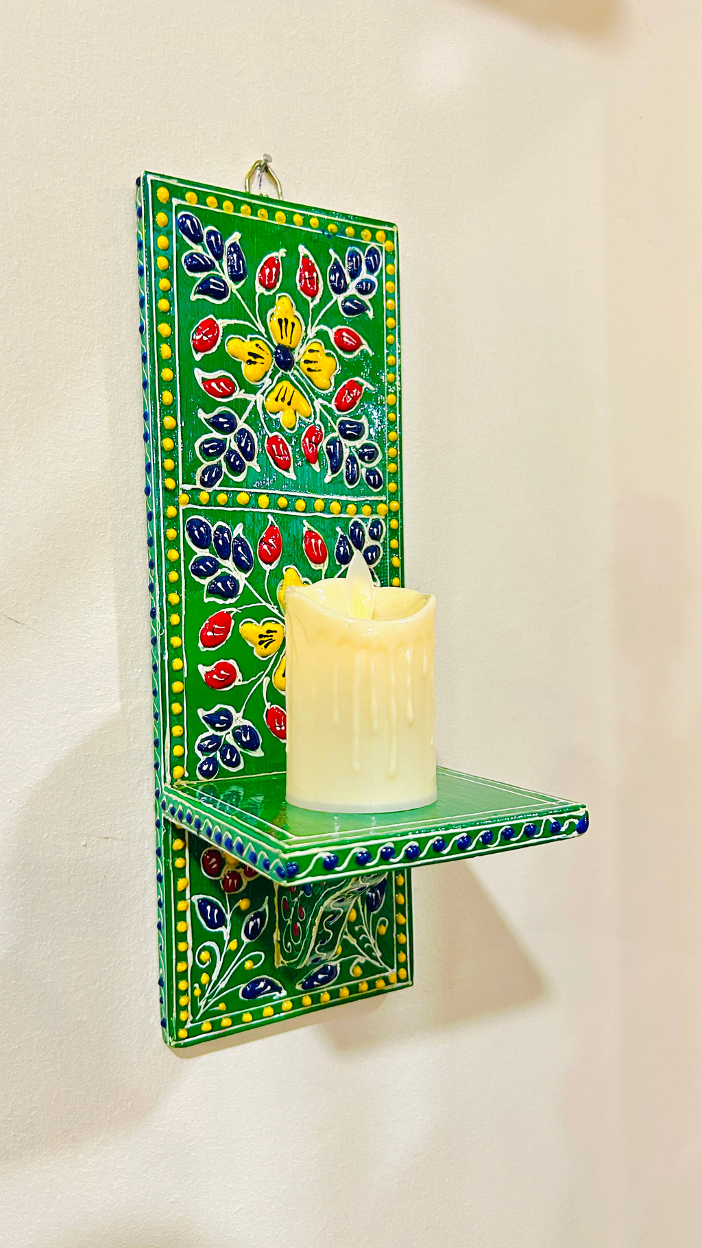 Wooden Candle Stand