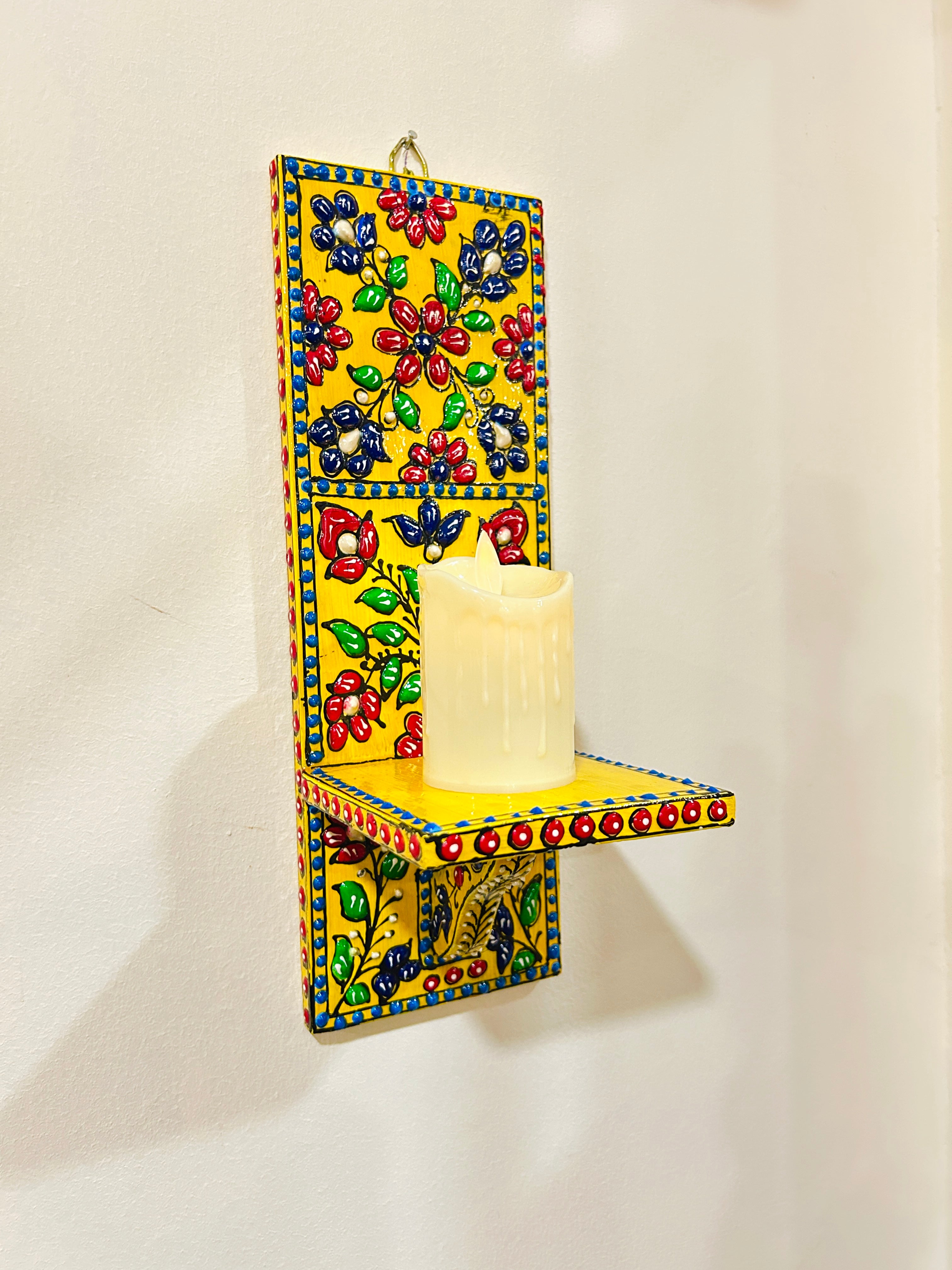 Wooden Candle Stand