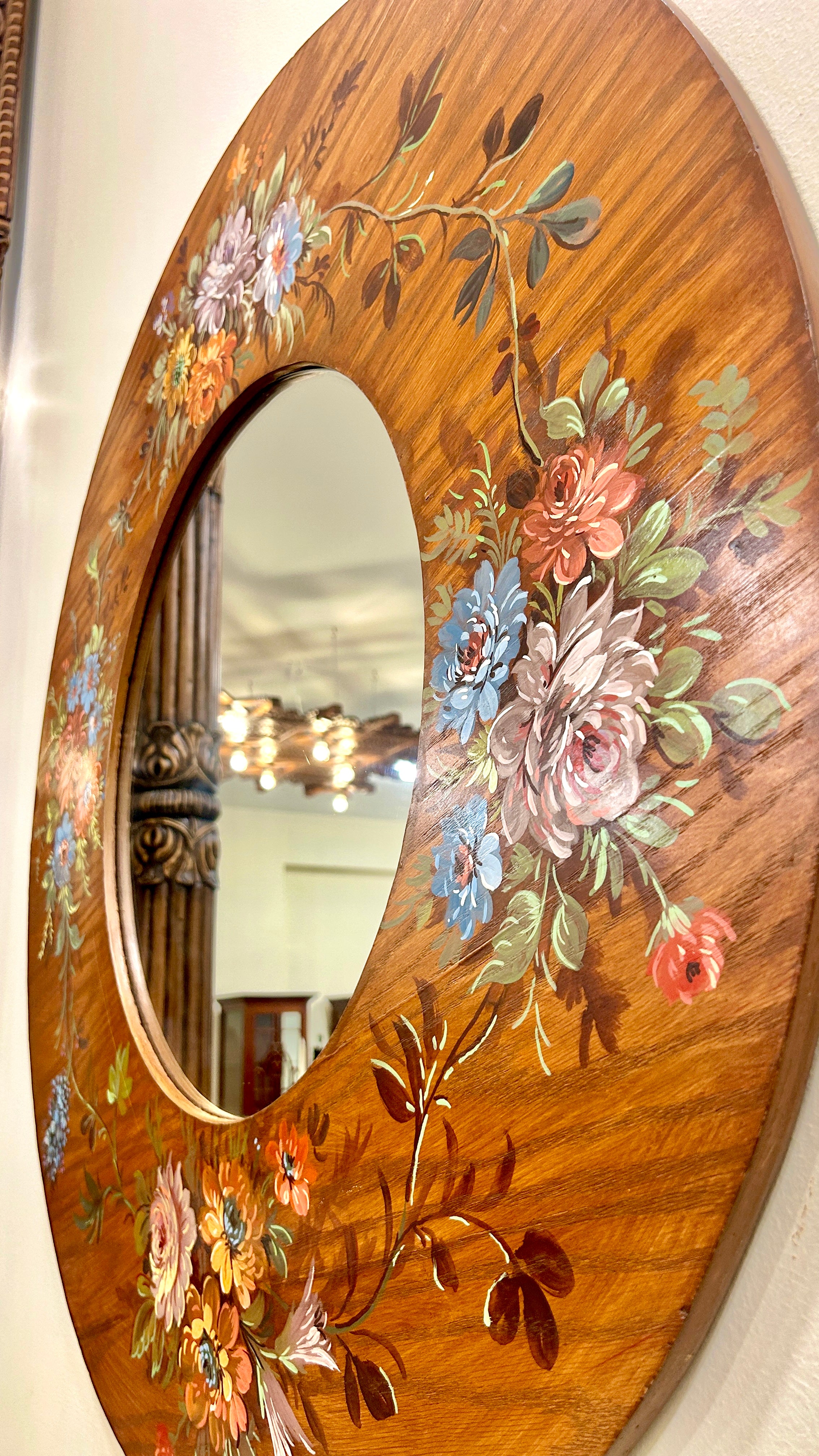 Floral Ring Mirror