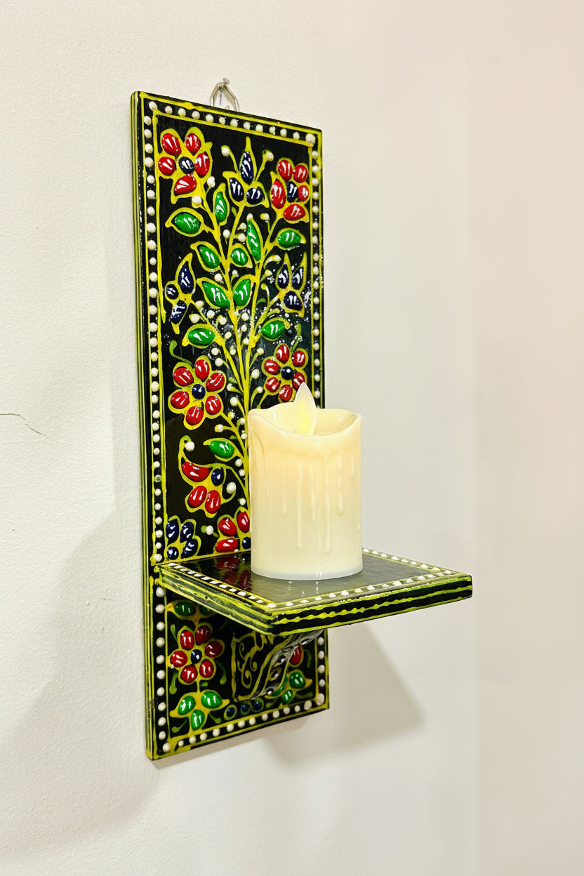 Wooden Candle Stand