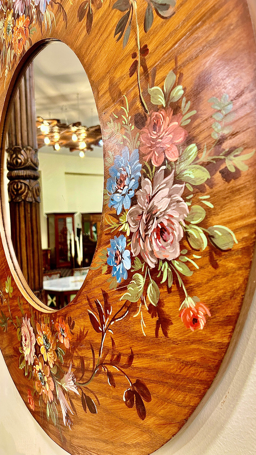 Floral Ring Mirror
