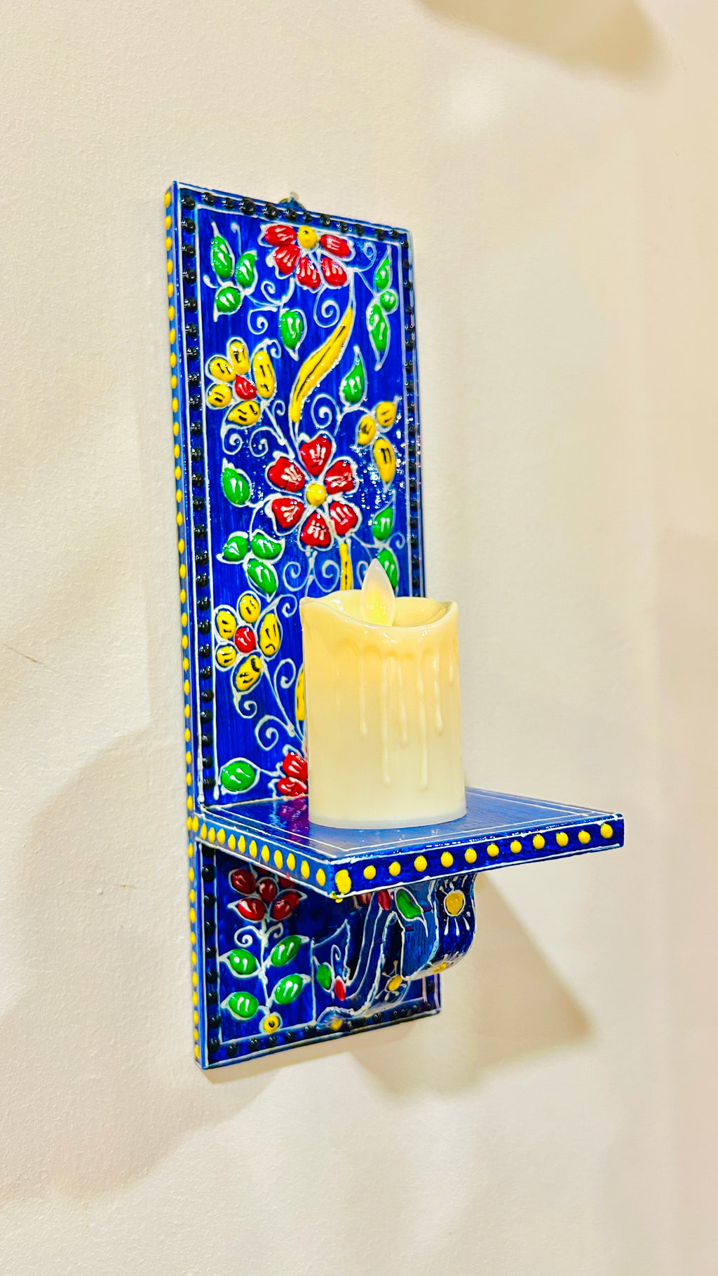 Wooden Candle Stand
