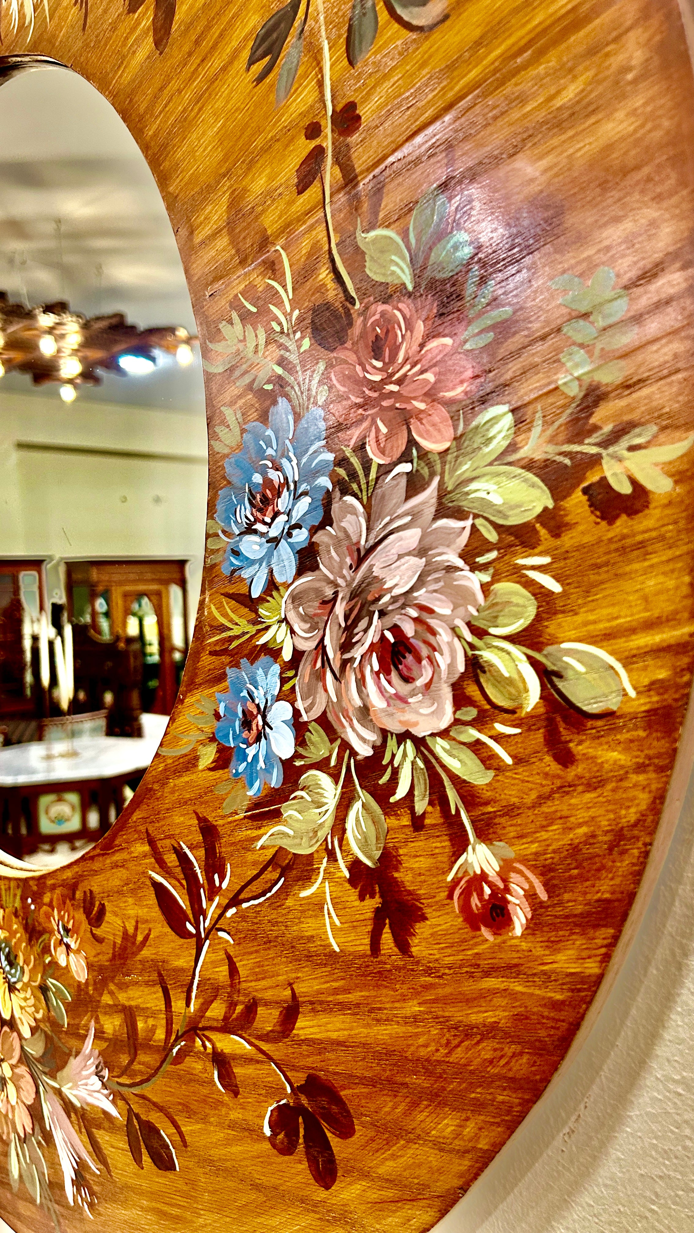 Floral Ring Mirror