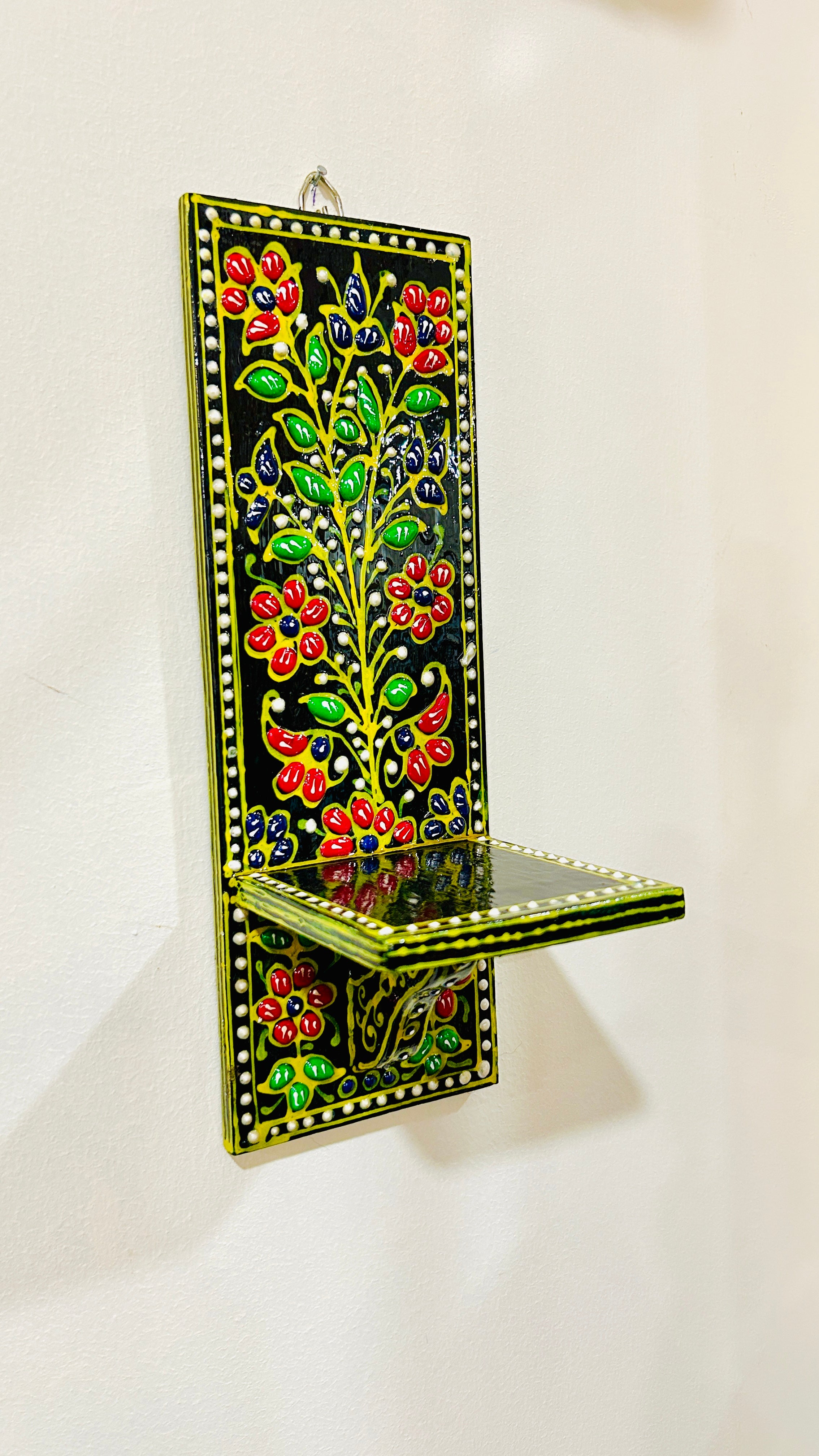 Wooden Candle Stand